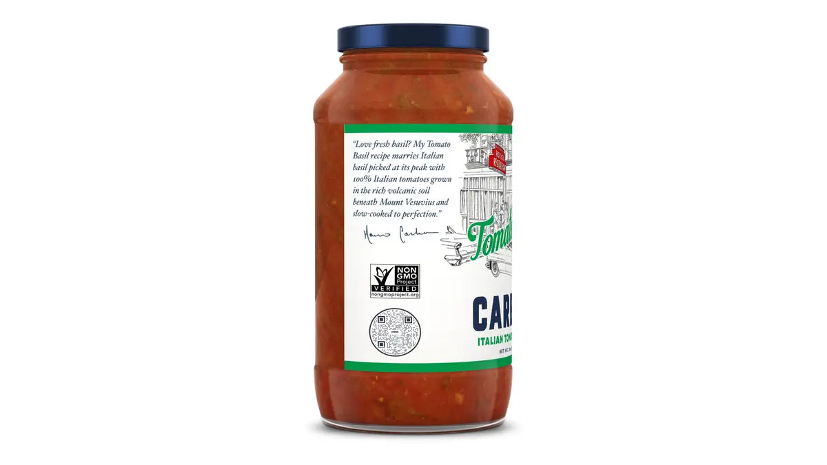 Carbone Tomato Basil Pasta Sauce – Premium Italian Recipe (660ml)
