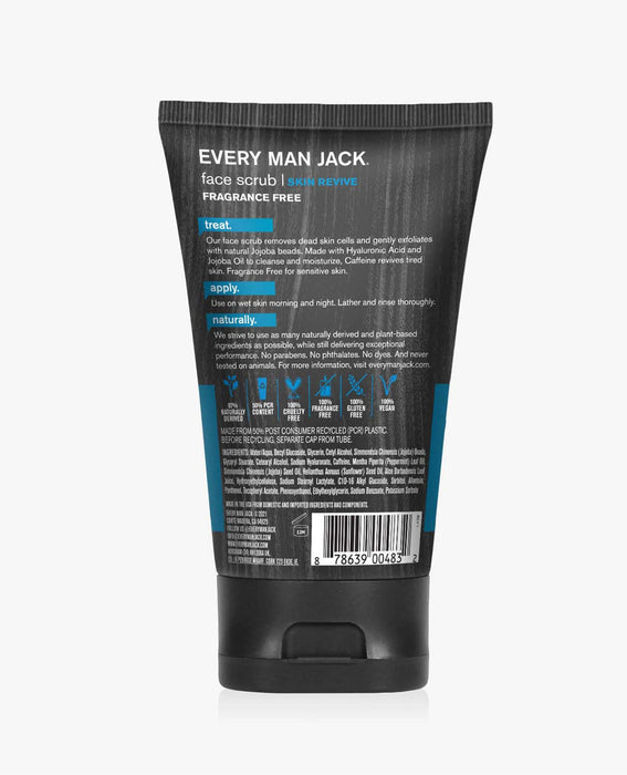 Every Man Jack Face Scrub Skin Revive  125ml