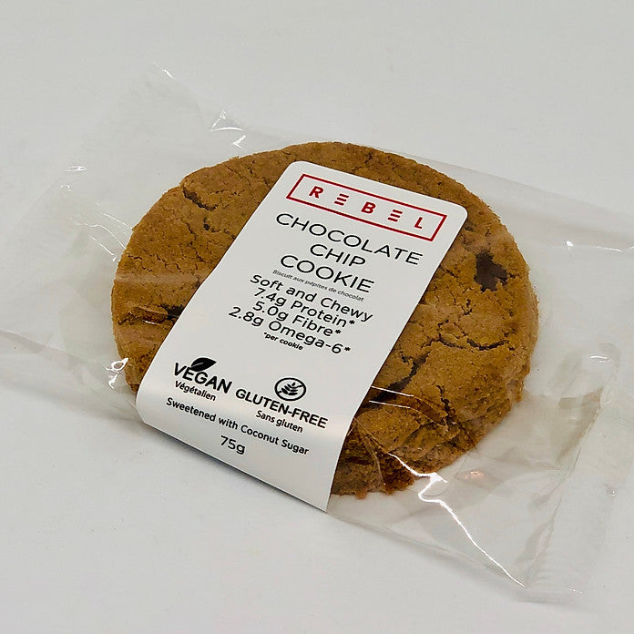 Rebel Chocolate Chip Single Cookie, Vegan 75g