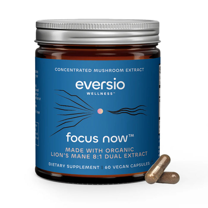 Eversio "Focus" Lion's Mane Daily Mind Support 60vegancaps