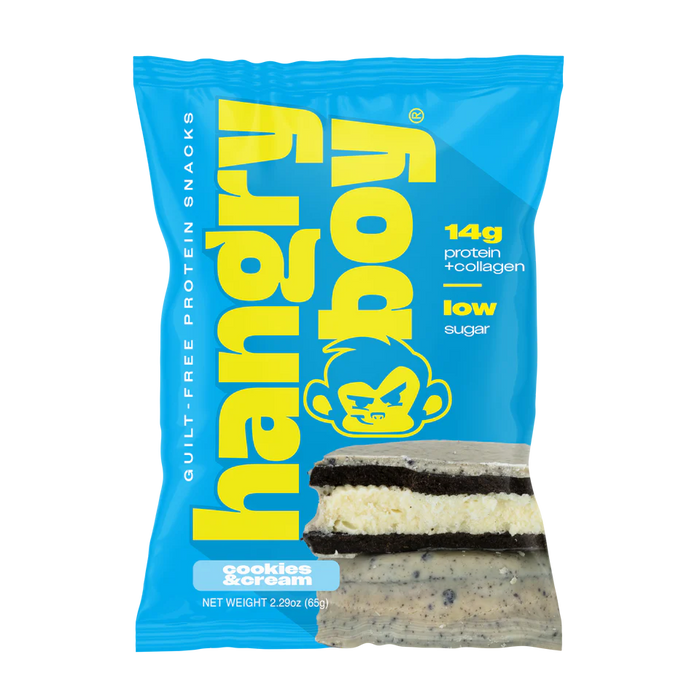 Hangry Boy Cookie Sandwich – Cookies & Cream (65g)
