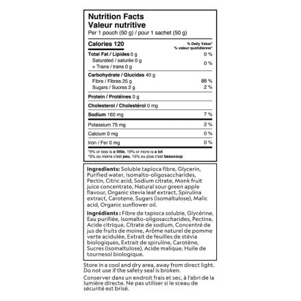 Herbaland Oh My Berries Gummies Sour Green Apple Flavour 50 g