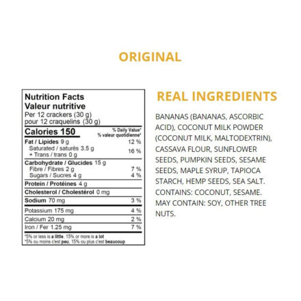 Hippie Snacks Banana Bread Crisps 70g