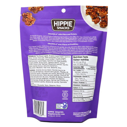 Hippie Snacks Gluten Free Granola + Chocolate Clusters 227g