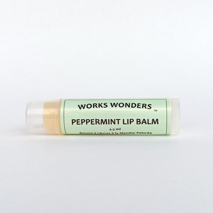 Works Wonders Lip Balm Peppermint with Calendula & Lavender 4.5ml