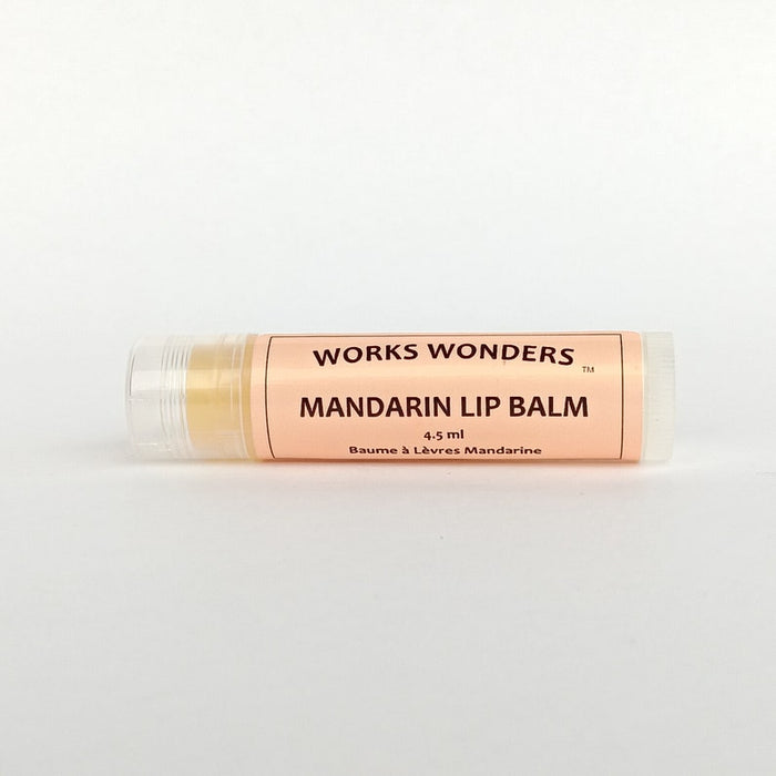 Works Wonders Lip Balm Mandarin with Calendula & Lavender 4.5ml