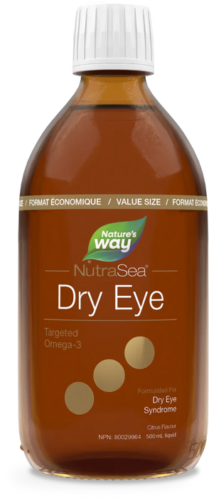 NutraSea Dry Eye – Targeted Omega-3 Supplement (500ml)