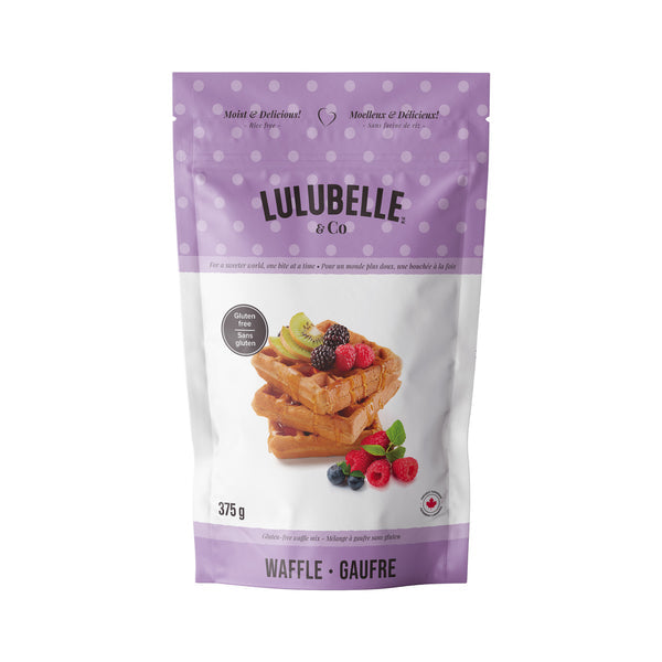 Lulabelle Waffle Mix Gluten Free 375g