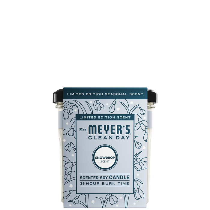 Meyer's Soy Candle Snowdrop Scent 200g