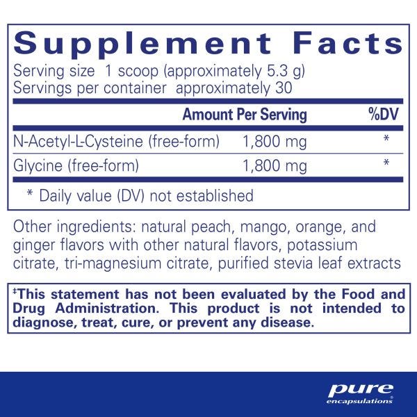 Pure Encapsulations NAC & Glycine Powder 150g