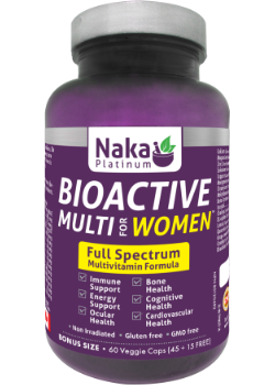Naka Bioactive Multivitamins for Women 60vegiecaps
