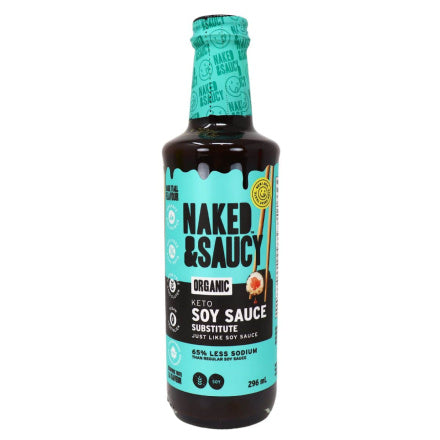 Naked & Saucy Organic Keto Soy Sauce Substitute 296ml