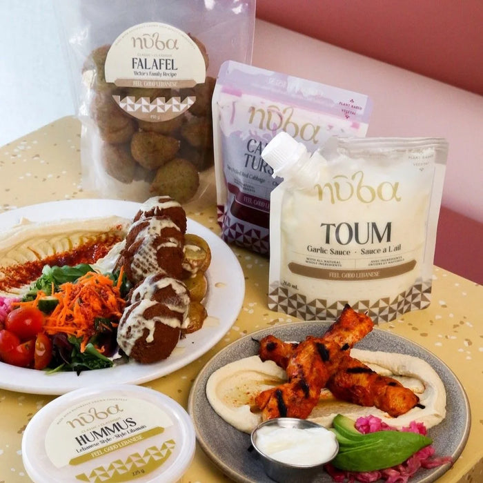 Nuba Toum Garlic Sauce – Traditional Lebanese Condiment, Vegan (250ml)