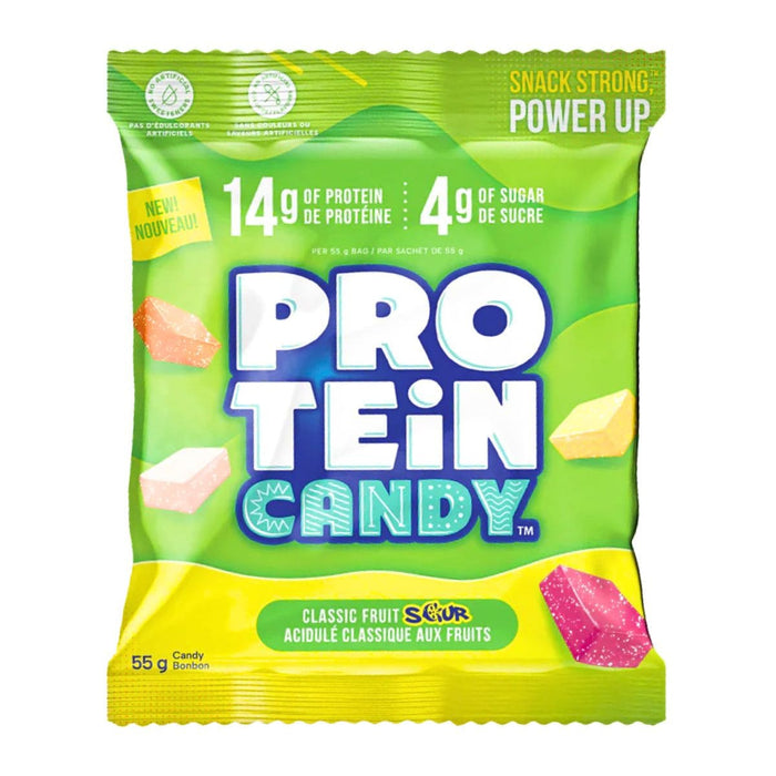 Protein Candy – Classic Fruit Sour, High-Protein Snack (55g)