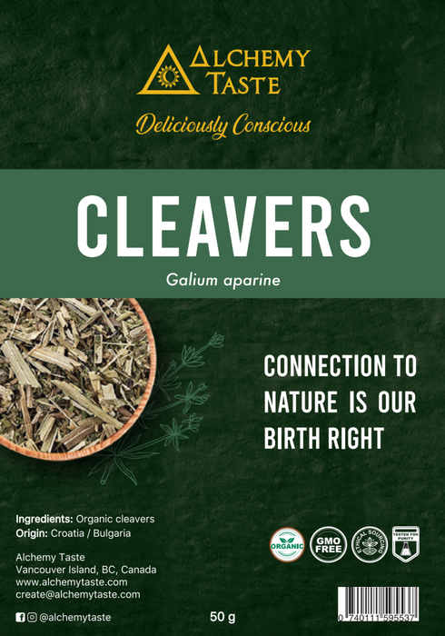 Alchemy Taste Organic Cleavers Herb 50g