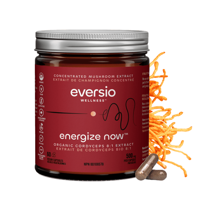 Eversio Energize Now Cordyceps Mushroom  60vcaps
