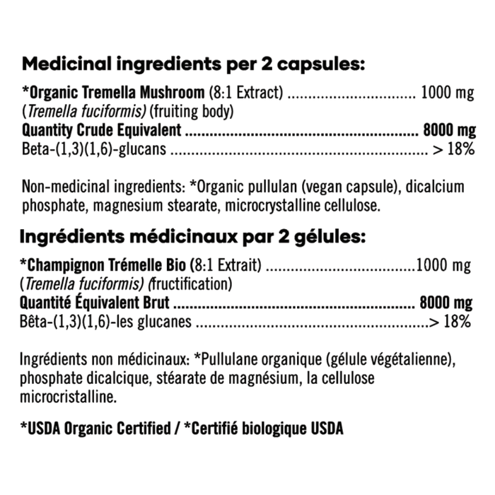 Eversio Everglow Now Tremella Mushroom 60vcaps