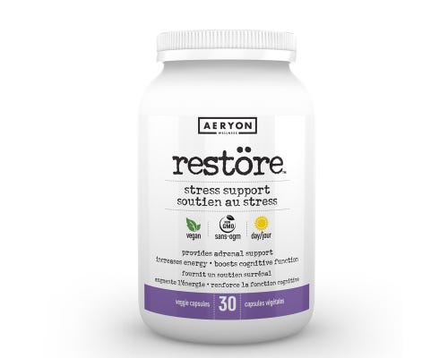 Aeryon Restore Stress Support-Provides Adrenal Support, Boosts Cognitive Function 30 Vegecaps