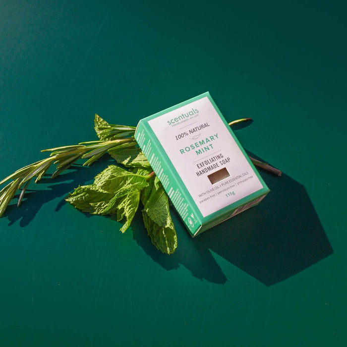 Scentuals Handmade Soap Rosemary Mint 115g