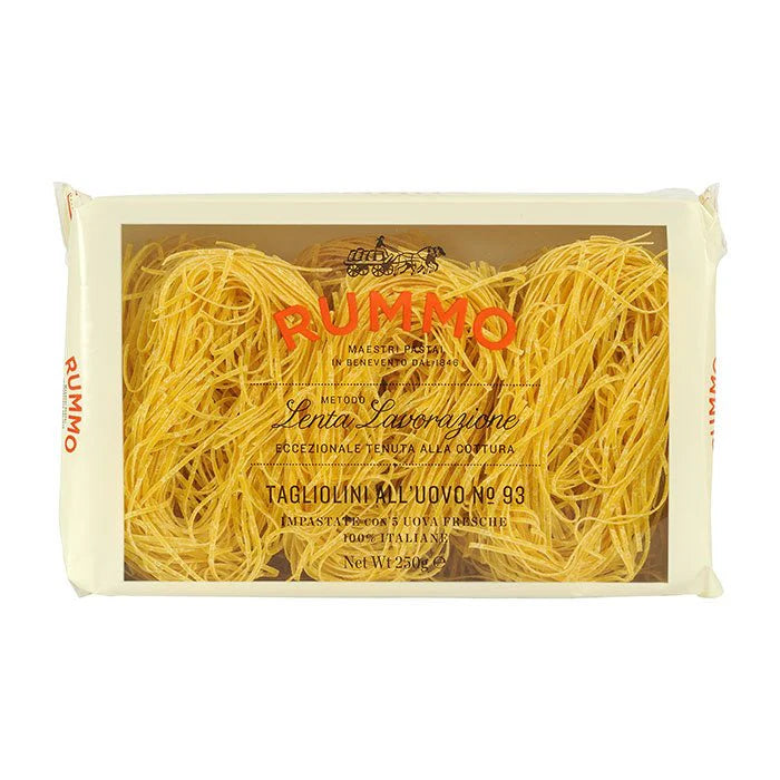 Rummo Tagliolini all’Uovo No. 93 – Italian Egg Pasta (250g)