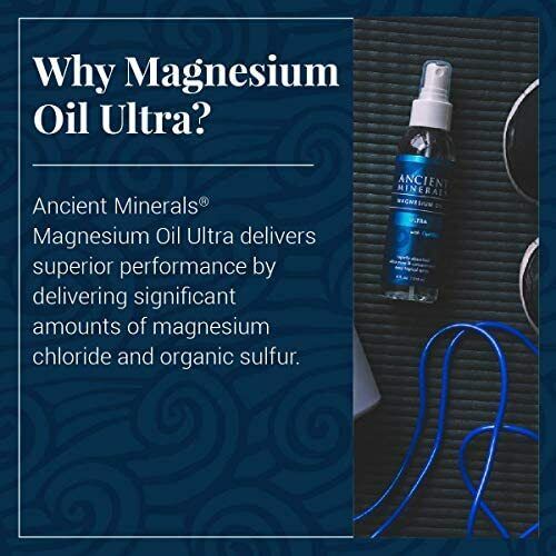 Ancient Minerals Magnesium Oil Ultra with OptiMSM 237ml