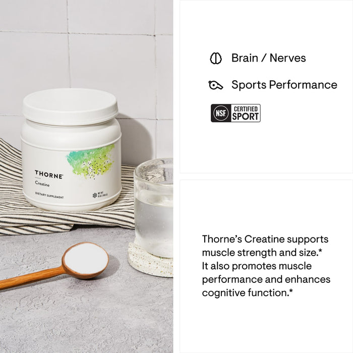 Thorne Creatine Powder – Muscle Performance Support (450g)