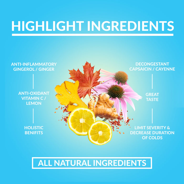 Goodvibes Juice Co. Sick Day + Echinacea, Ginger, Cayenne 50ml