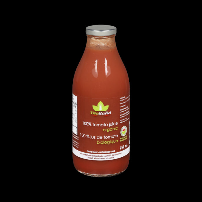 Bioitalia 100% Tomato Juice Organic 750ml