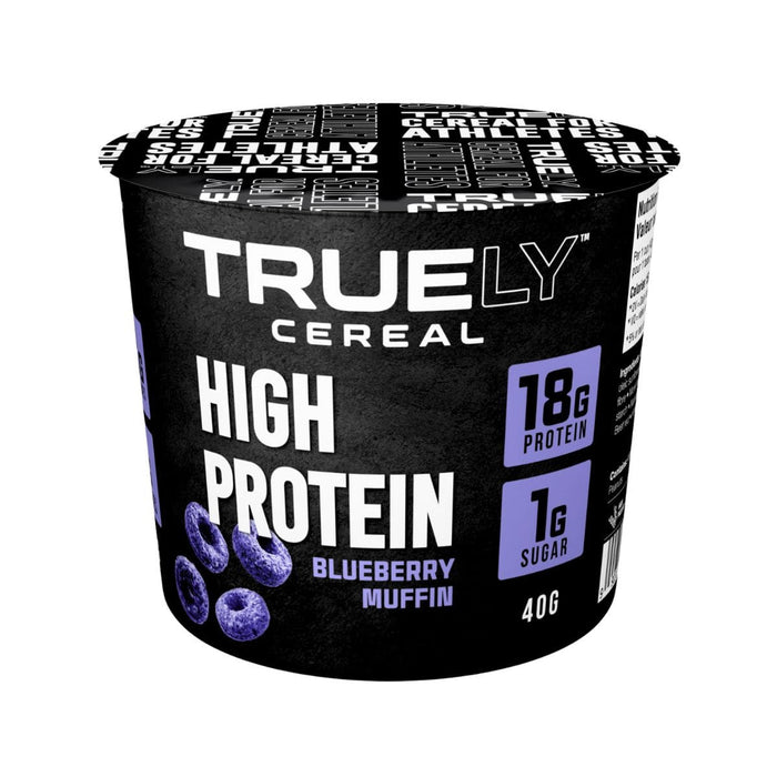 Truely Cereal – Blueberry Muffin High-Protein, Low Sugar (40g)