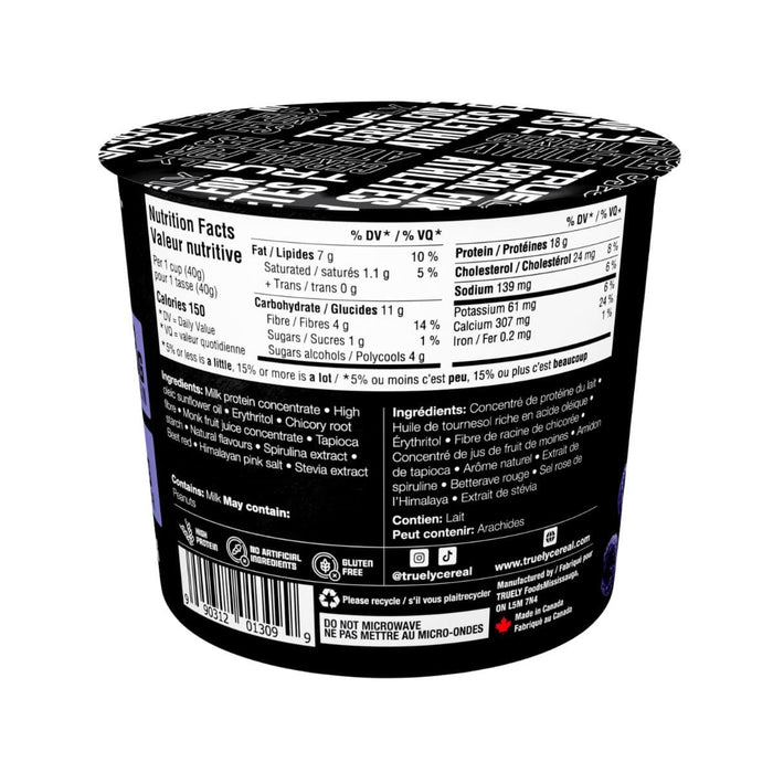 Truely Cereal – Blueberry Muffin High-Protein, Low Sugar (40g)