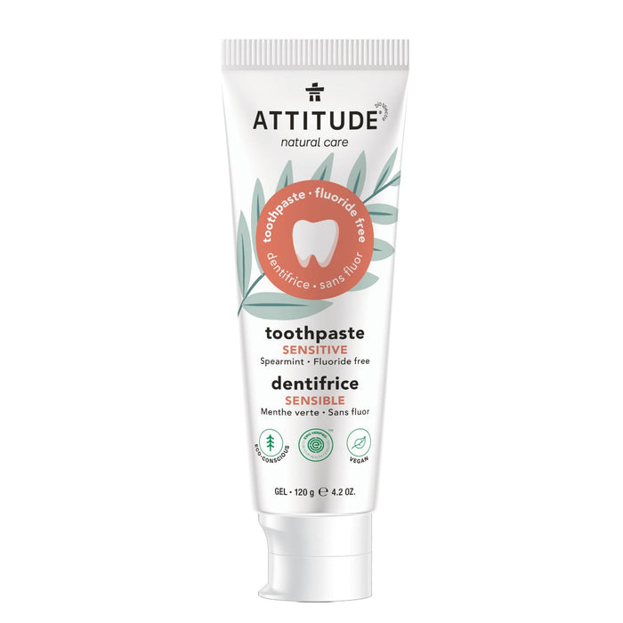 Attitude Toothpaste Fluoride Free for Senstive teeth 120g