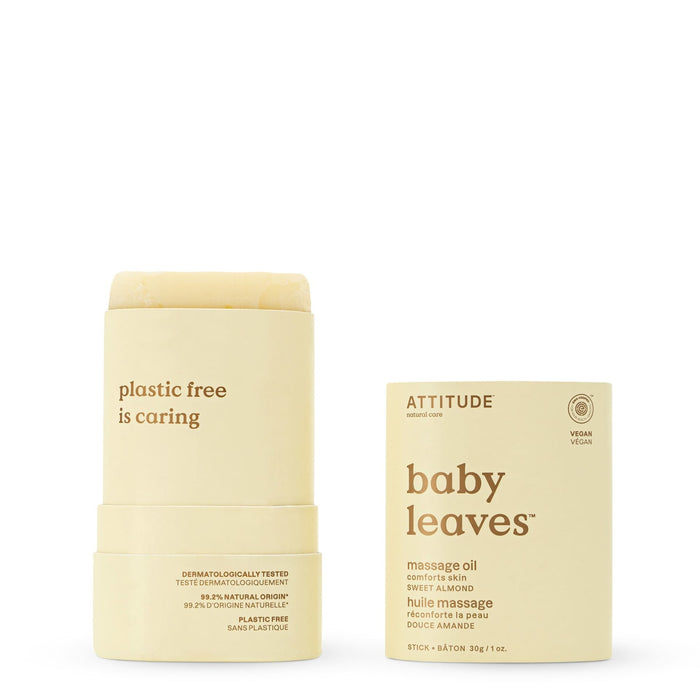 Attitude Baby Leaves Sweet Almond Massage Oil 30g