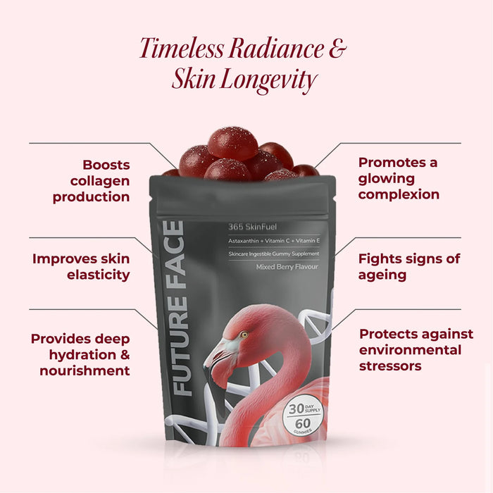 FUTURE FACE 365 SKIN FUEL 60 gummies