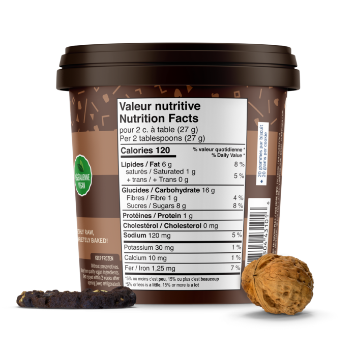 Yummy Doh Vegan Raw Cookie Dough, Brownie Delight 400g