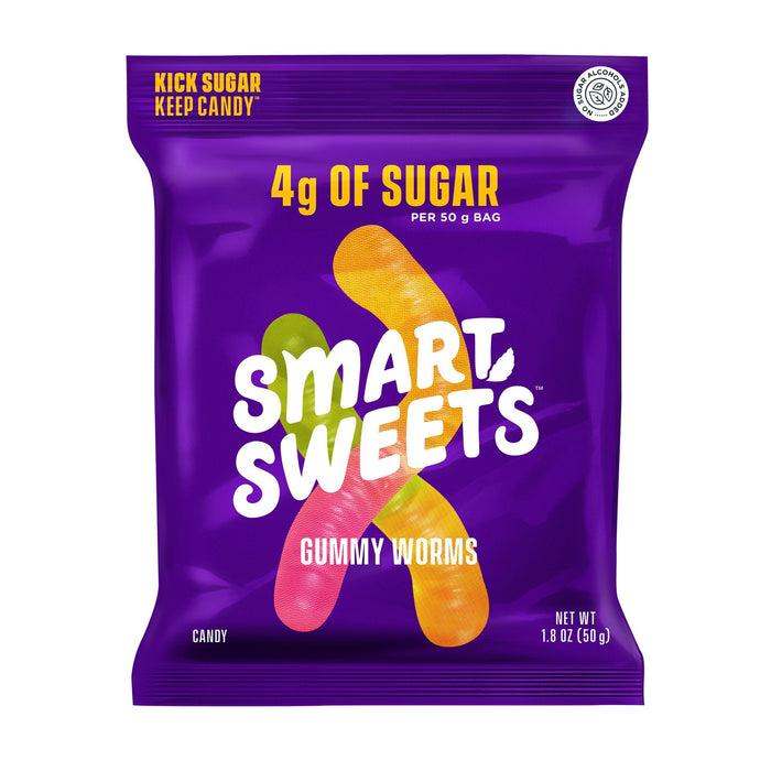 Smart sweets gummy worms 50G