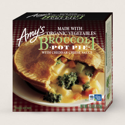 Amy's Broccoli Pot Pie with Cheddar Sauce 227g