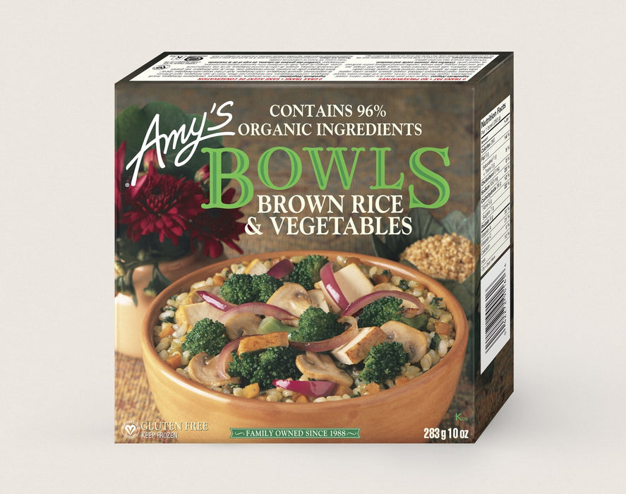 Amy's Brown Rice & Veggie Bake Bowl 283g