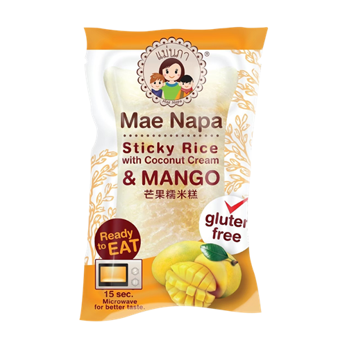Mae Napa Mango & Sticky Rice with Coconut Cream Bar 80g