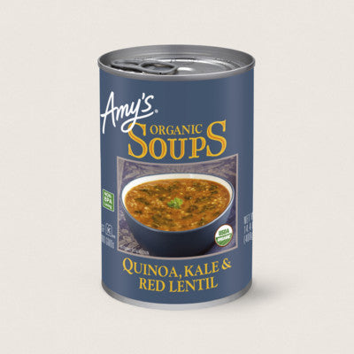 Amy's Organic Soups - Quinoa, Kale and Red Lentil 398ml