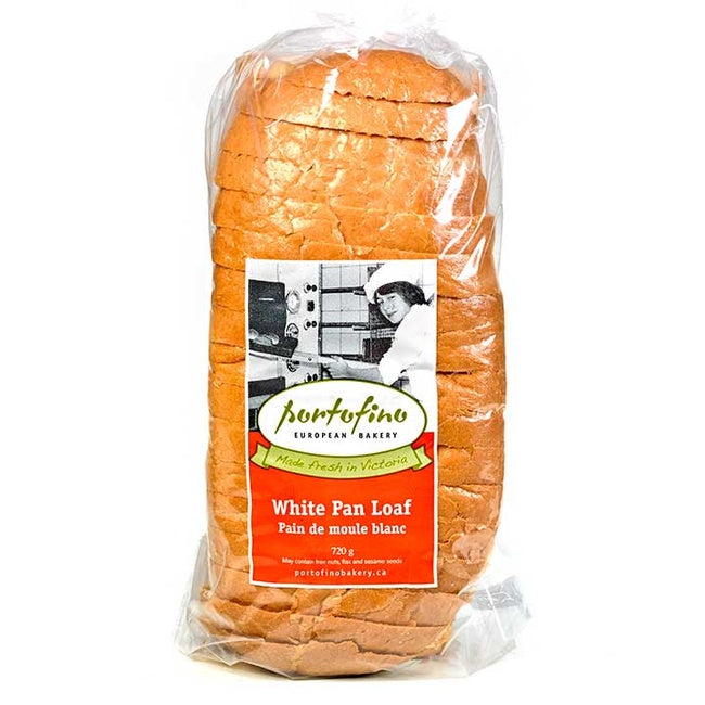 Portofino Bakery Artisian Bread Loafs - White Pan Bread 720g