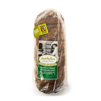 Portofino Artisian Bread Loafs - Vancouver Island Whole Grain Bread 675g