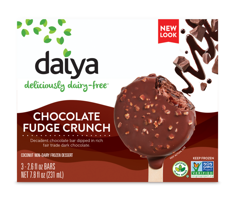 Daiya Chocolate Fudge Crunch Frozen Single Bar 75ml