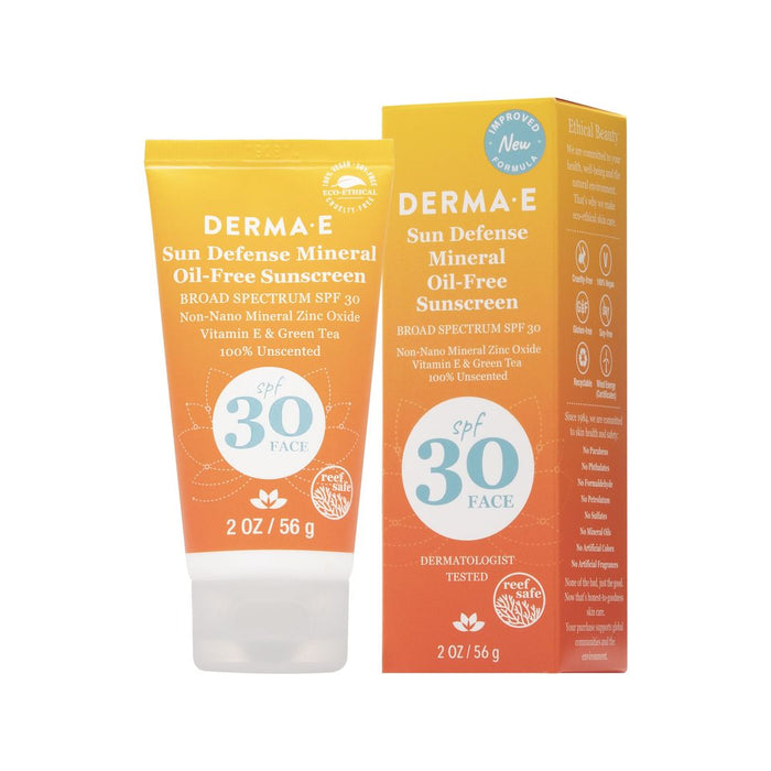 Derma-E Sun Defense Mineral Oil-Free Sunscreen 30 SPF 56g