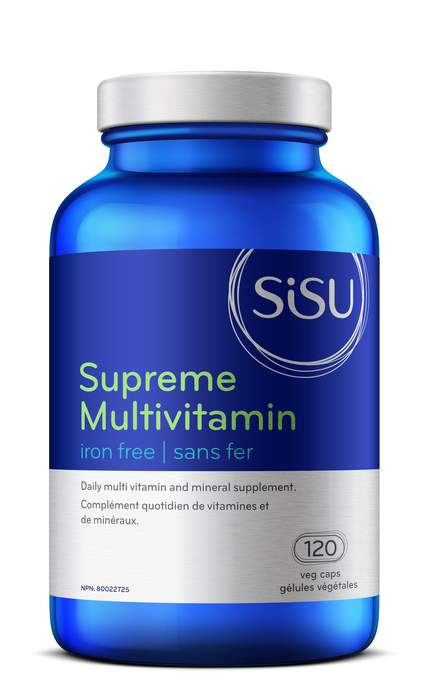 SISU Supreme Multivitamin - Iron Free 120 Vegecaps
