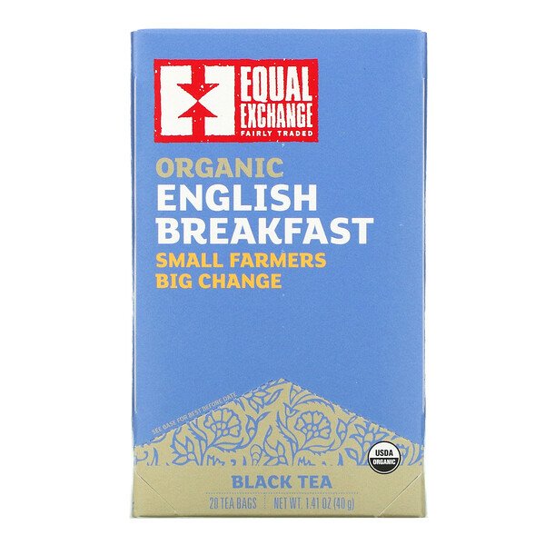 English Breakfast Equal Exchange Teas - Organic 20bags