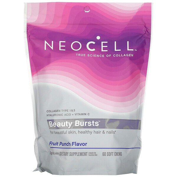 NeoCell Beauty Bursts Collagen Soft Chews 60 Chewables