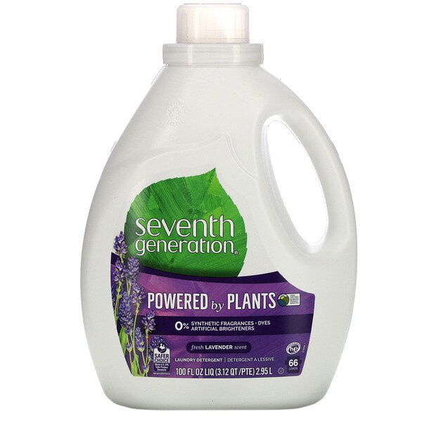Seventh Generation Liquid Laundry Detergent - Fresh Lavender 2.95l