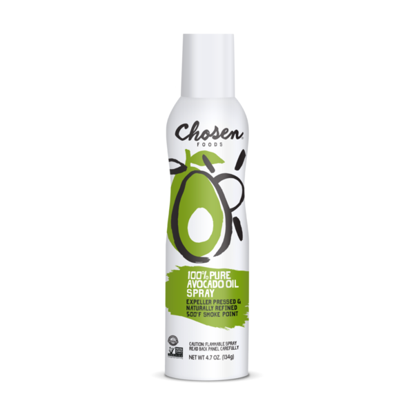 Chosen Foods 100% Avocado Oil Spray - Expeller Pressed and naturally Refined 134g
