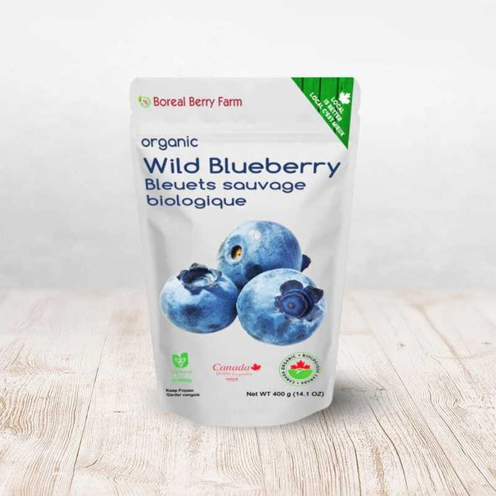 Boreal Organic Wild Frozen Blueberries  400g