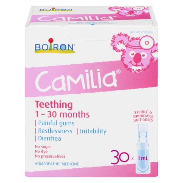 Boiron Camilia Teething Medicine (1-30 months) 30x1ml